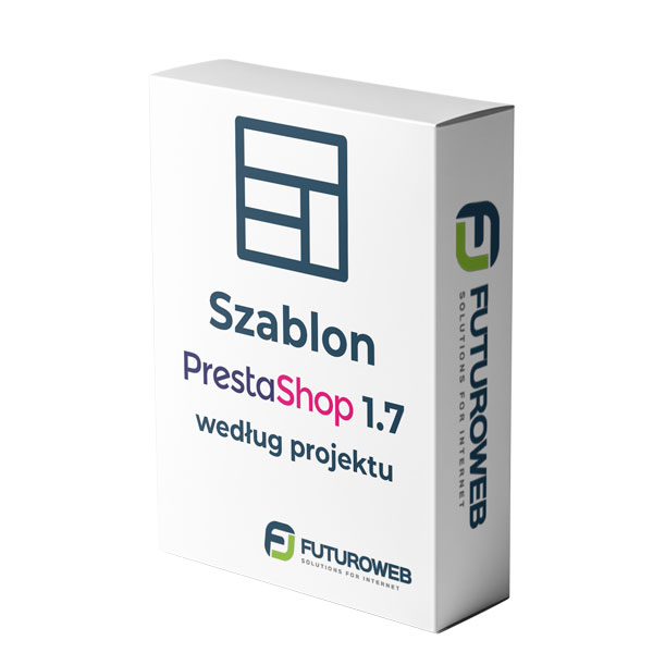 Szablon Prestashop 1.7 według projektu graficznego