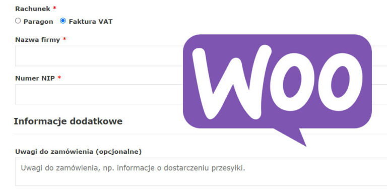 Paragon czy faktura VAT w WooCommerce. Pole wyboru dowodu zakupu w zamówieniu WooCommerce. Pokazujemy 100% darmowy sposób - tutorial krok po kroku!